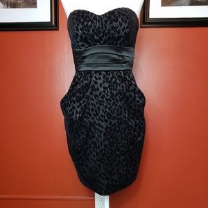 Bebe strapless dress